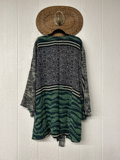 Crepe Sari Shortie Spellbound Kimono 0426 132