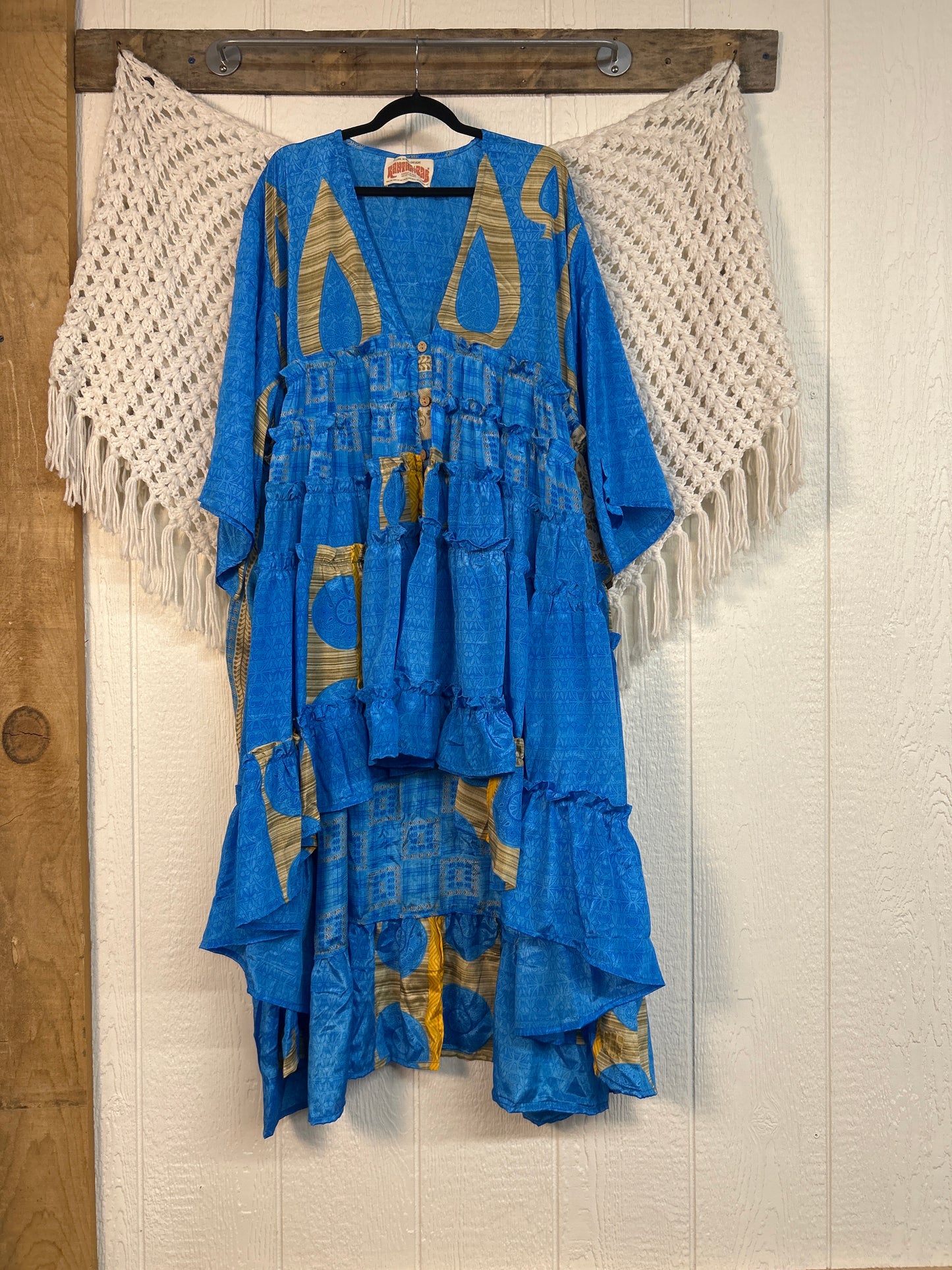 Rasgulla Sari Rhiannon Kimono 0826 031