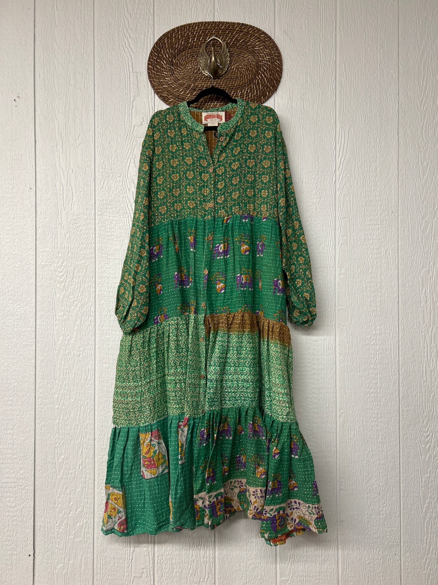 Pareo Kantha Luminous Maxi Dress 0126 154