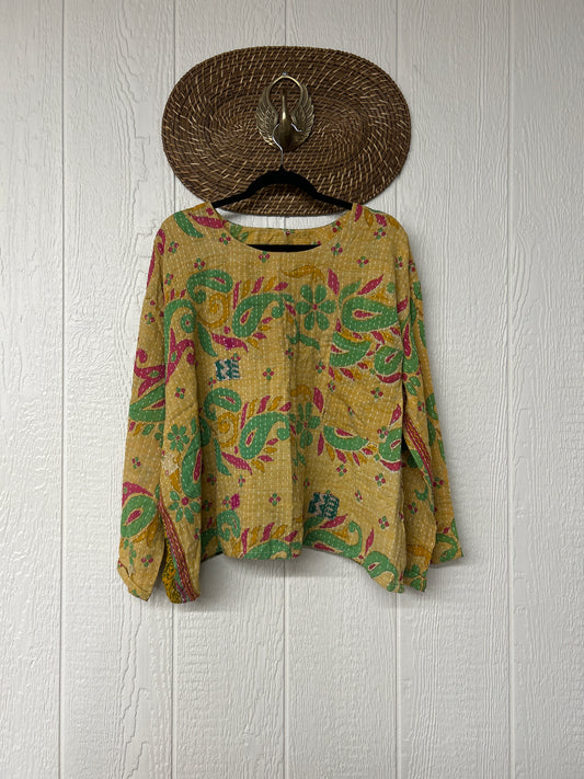 Pareo Kantha Wanderer Pocket Crop Top 0226 132