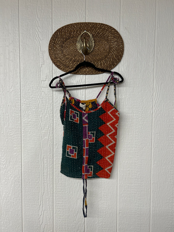 Kantha Butterfly Tank Top 0525 021
