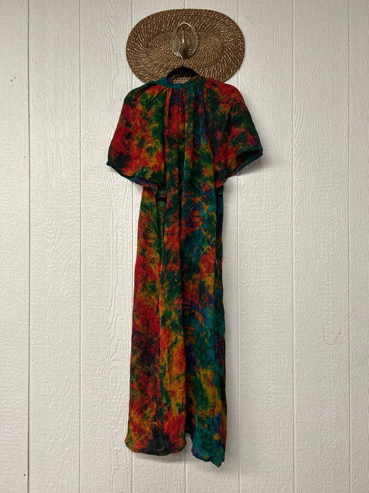 Crepe Sari Summer Woodstock Duster 0626 203