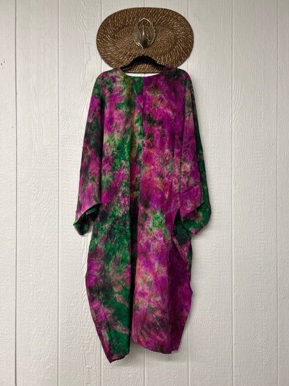 Crepe Sari Gaia Duster Dress 0826 059
