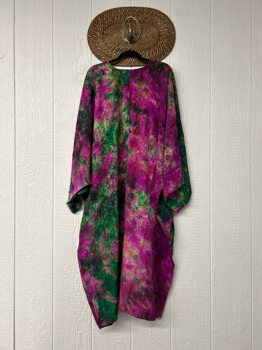 Crepe Sari Gaia Duster Dress 0826 059