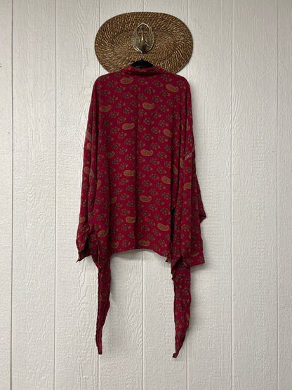 Crepe Sari Nirvana Button Down 1125 069