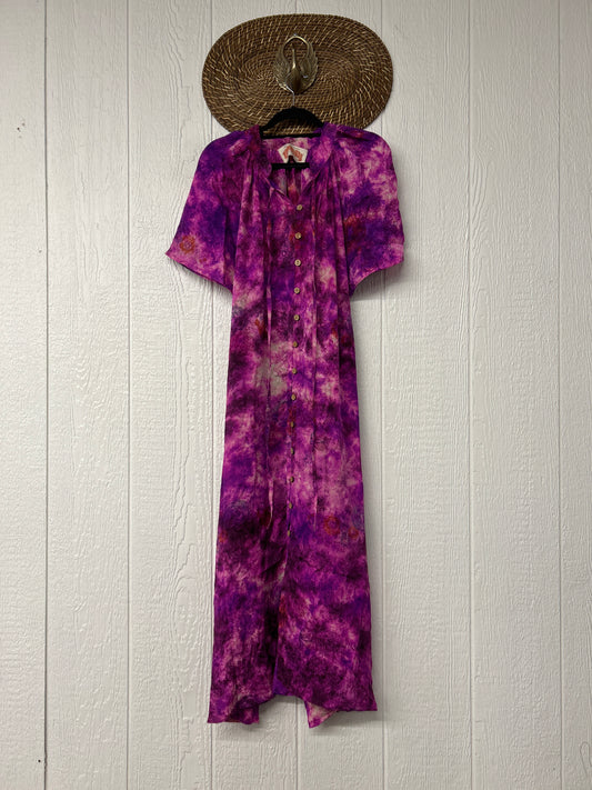 Crepe Sari Summer Woodstock Duster 0626 259