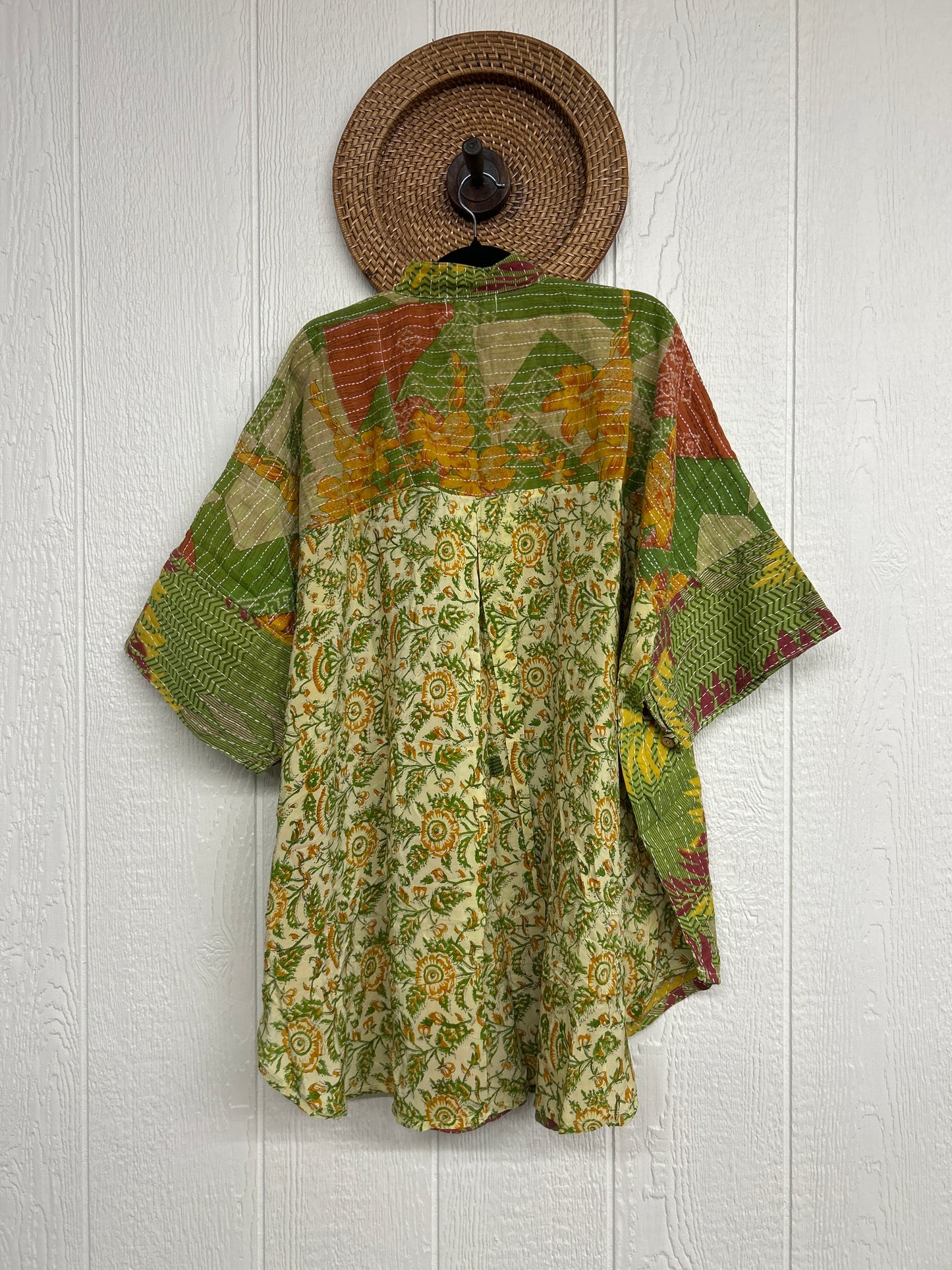 Pareo Kantha Free To Be Button-Down 0426 046