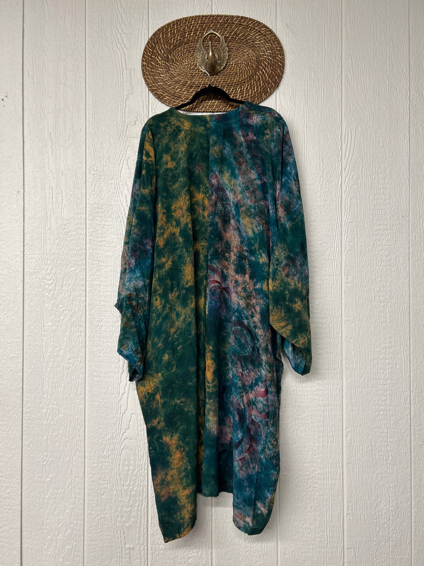 Crepe Sari Gaia Duster Dress 0426 175