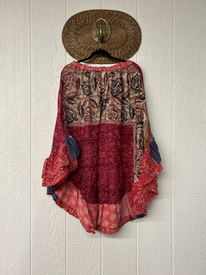 Crepe Wild Rose Skirt 1025 196