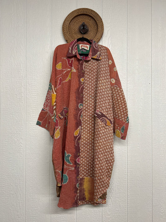 Pareo Kantha Free To Be Longsleeve Maxi 0226 134