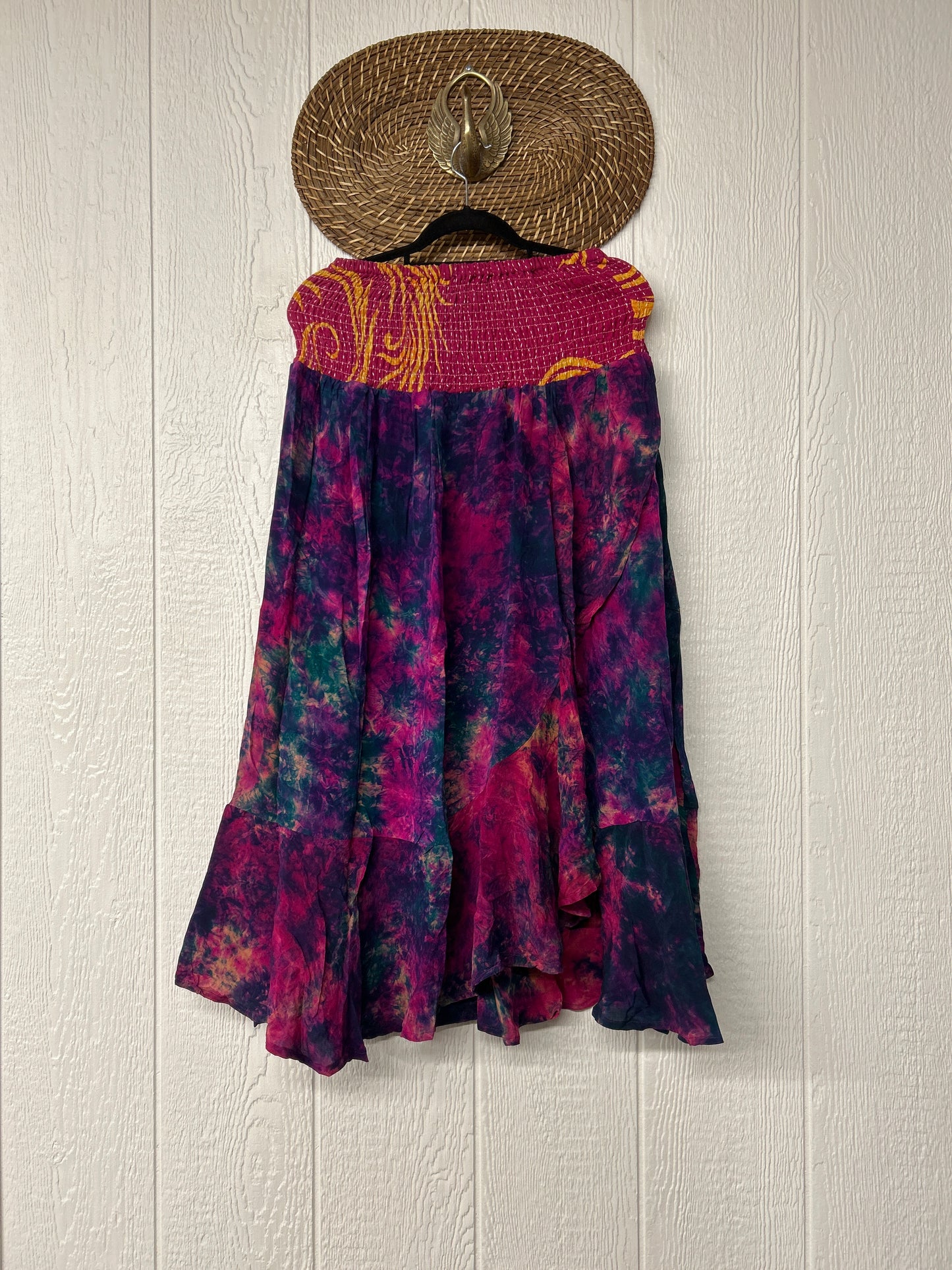 Crepe Sari Inner Peace Wrap Skirt 0626 089