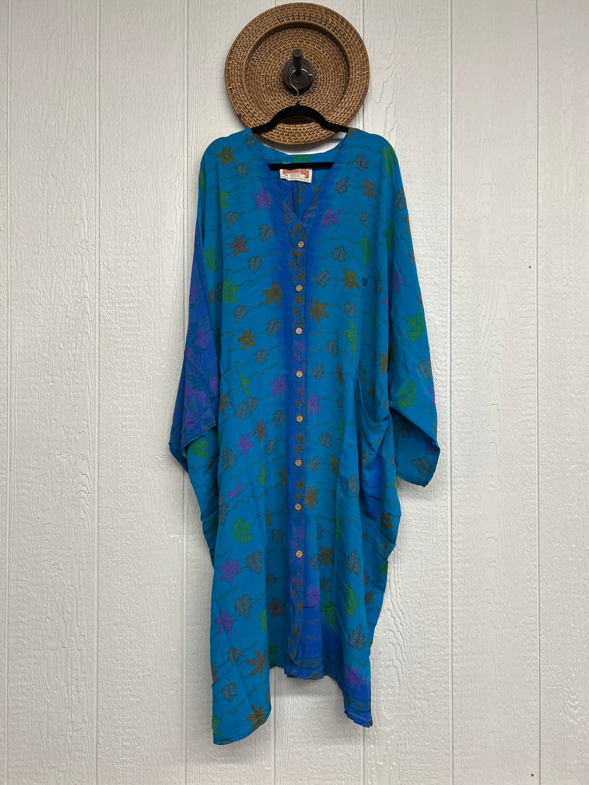 Crepe Sari Gaia Duster Dress 0826 204