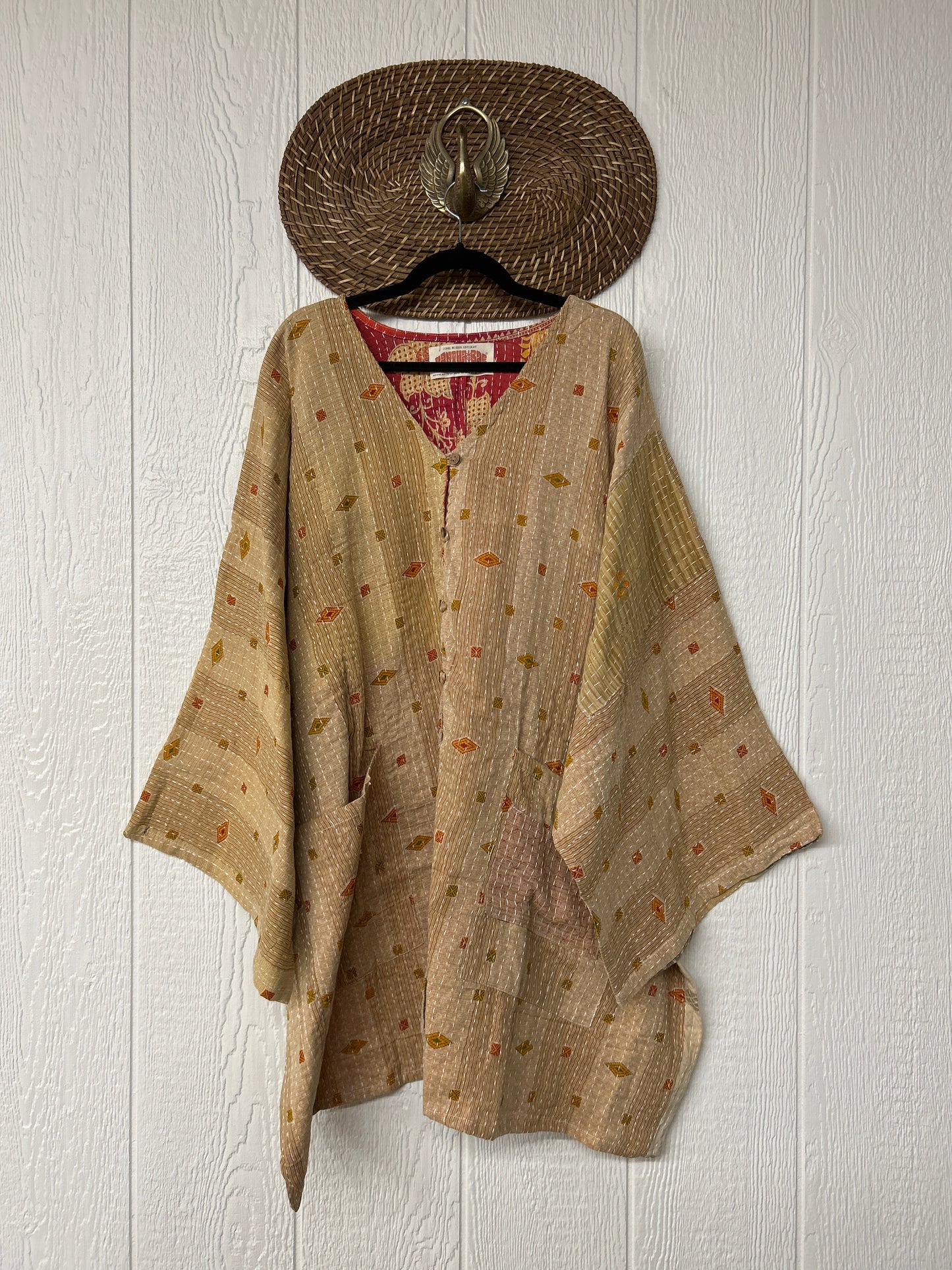 Pareo Kantha Gaia Button-Down Kimono 0126 044