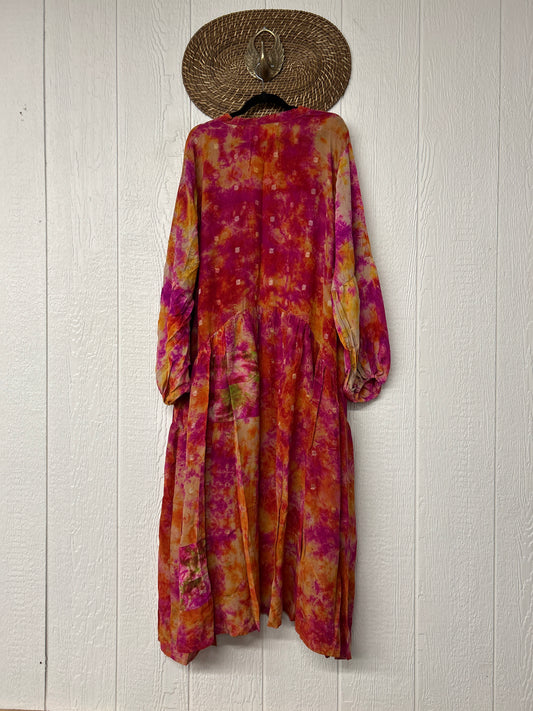 Crepe Sari Evermore Kimono 1026 094