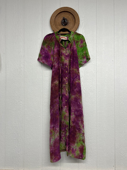 Crepe Sari Summer Woodstock Duster 0626 093