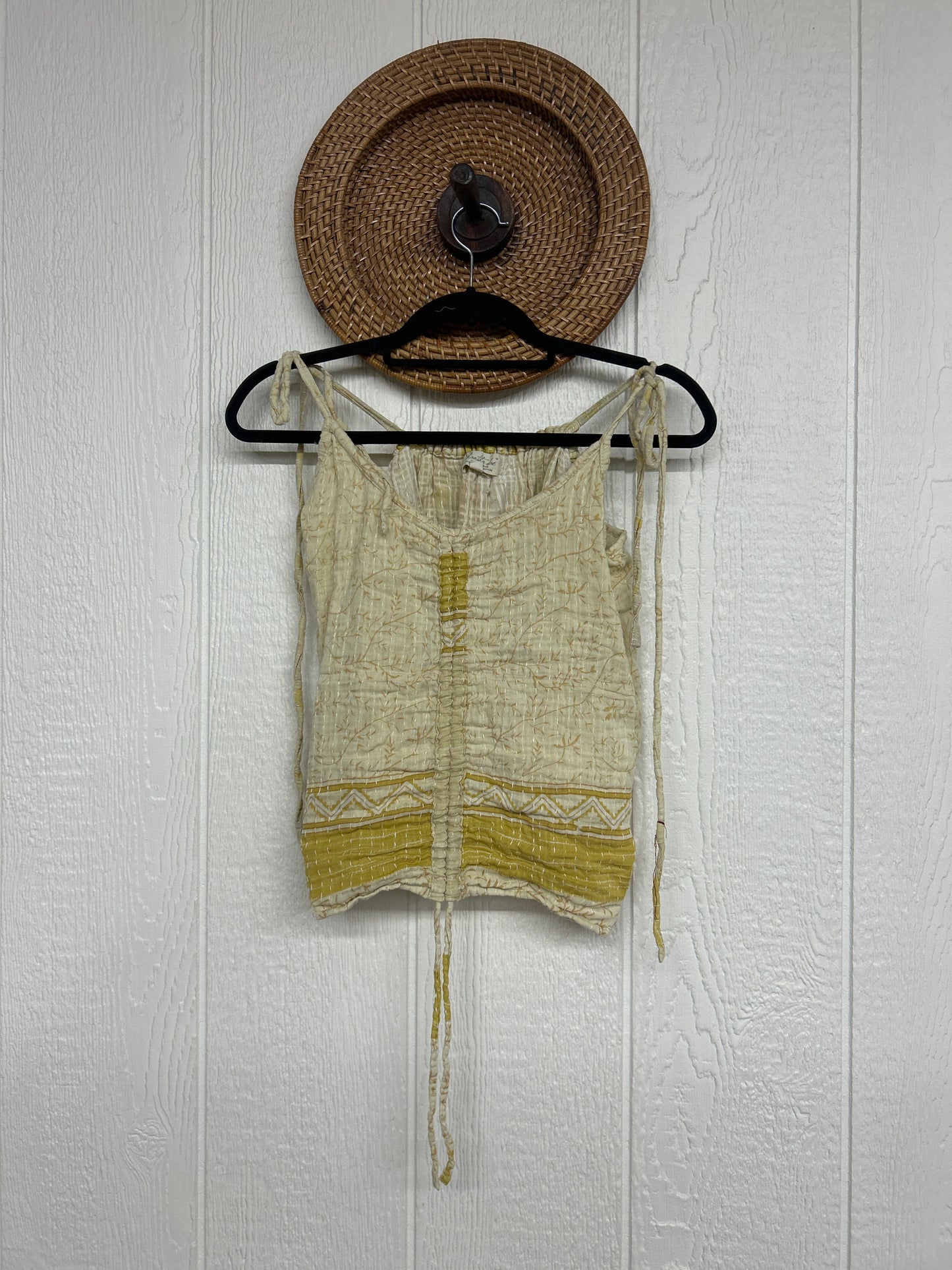 Alchemi Pareo Kantha Butterfly Tank Top 0826 003