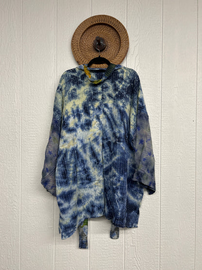 Pareo Kantha Shortie Majestic Kimono 0526 007