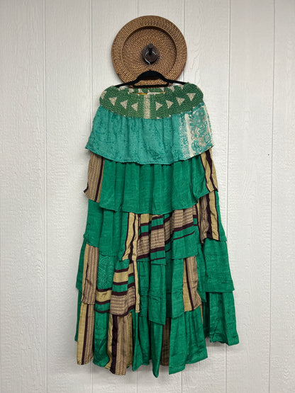 Rasgulla Sari Venus Ruffle Maxi 1125 211