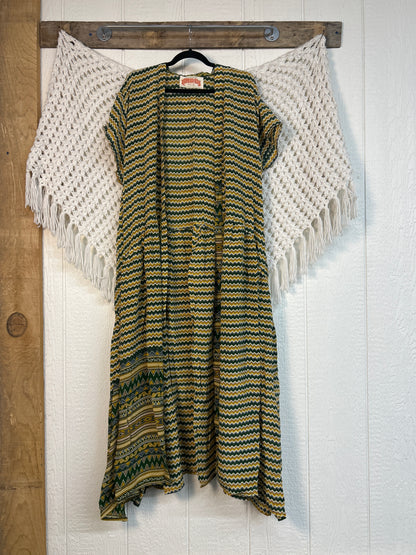 Crepe Sari Summer Evermore Kimono 0726 205