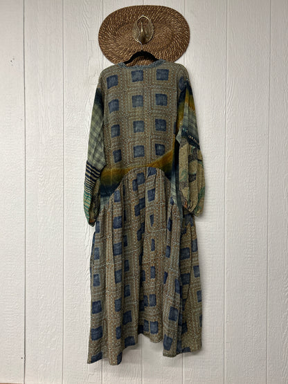 Crepe Sari Evermore Kimono 1026 064