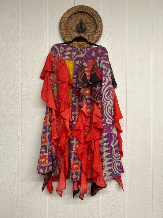 Pareo Kantha Willow Maxi Skirt 0826 215
