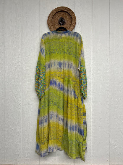 Crepe Sari Evermore Kimono 1026 027