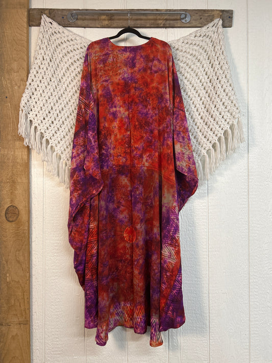 Crepe Sari Bowie Muu Dress 0826 036