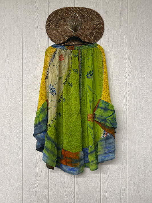 Crepe Wild Rose Skirt 1025 103