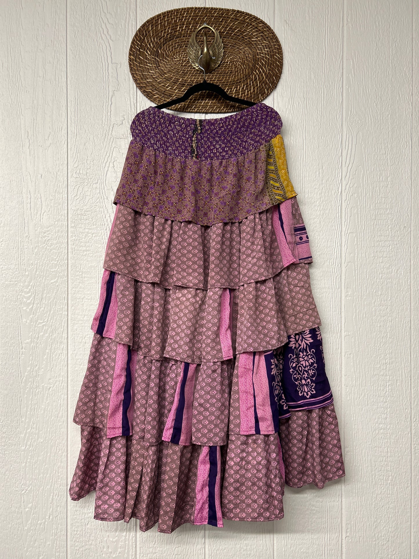 Rasgulla Sari Venus Ruffle Maxi 1125 050