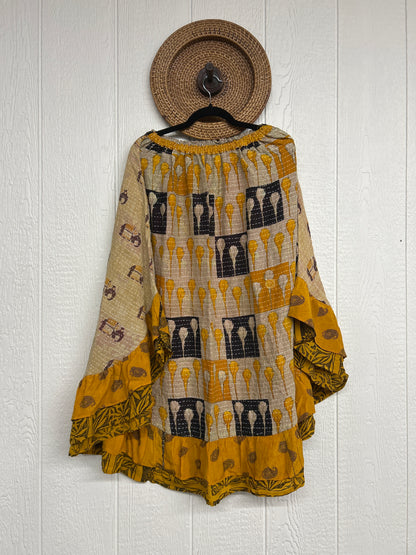 Pareo Kantha Wild Rose Skirt 0426 112