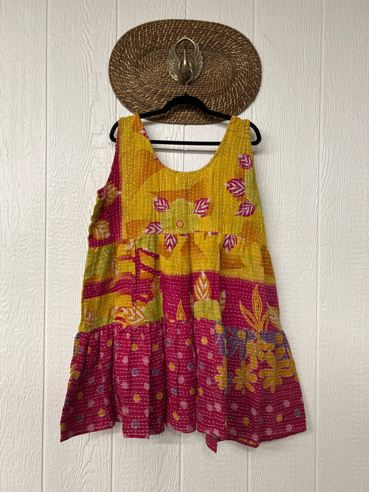 Kantha Meadow Mini Dress 0625 213
