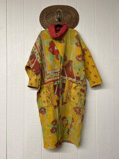 Fine Kantha Cowl Split Pullover 1225 081