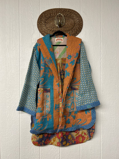 Fine Kantha Drifter Coat 1026 111