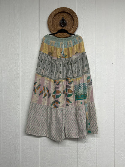 Pareo Kantha Lotus Maxi Skirt 0826 244