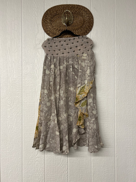 Crepe Sari Inner Peace Wrap Skirt 0626 097