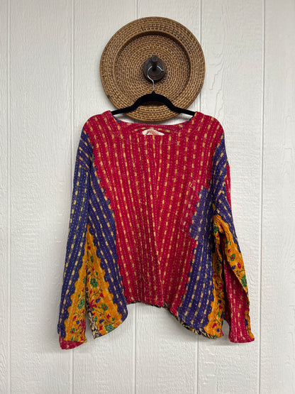 Pareo Kantha Wanderer Pocket Crop Top 0226 025