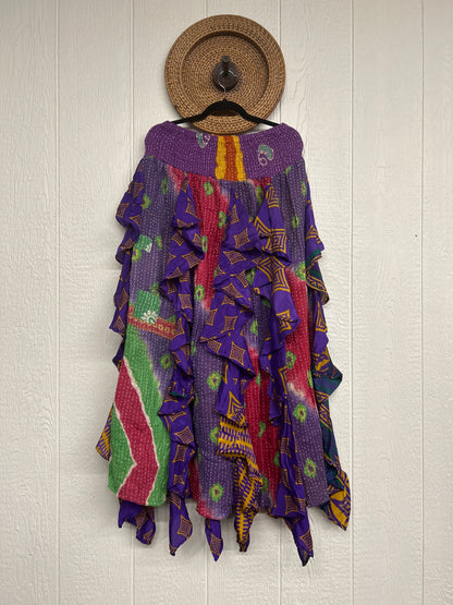 Pareo Kantha Willow Maxi Skirt 0826 213