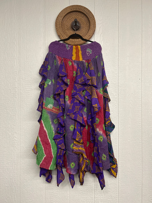 Pareo Kantha Willow Maxi Skirt 0826 213