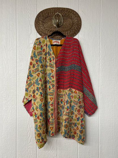 Pareo Kantha Gaia Button-Down Kimono 0126 203