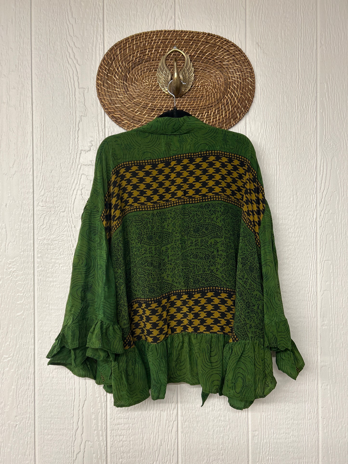 Crepe Sari Wild Rose Top 1225 201