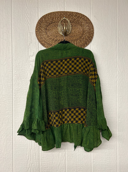 Crepe Sari Wild Rose Top 1225 201