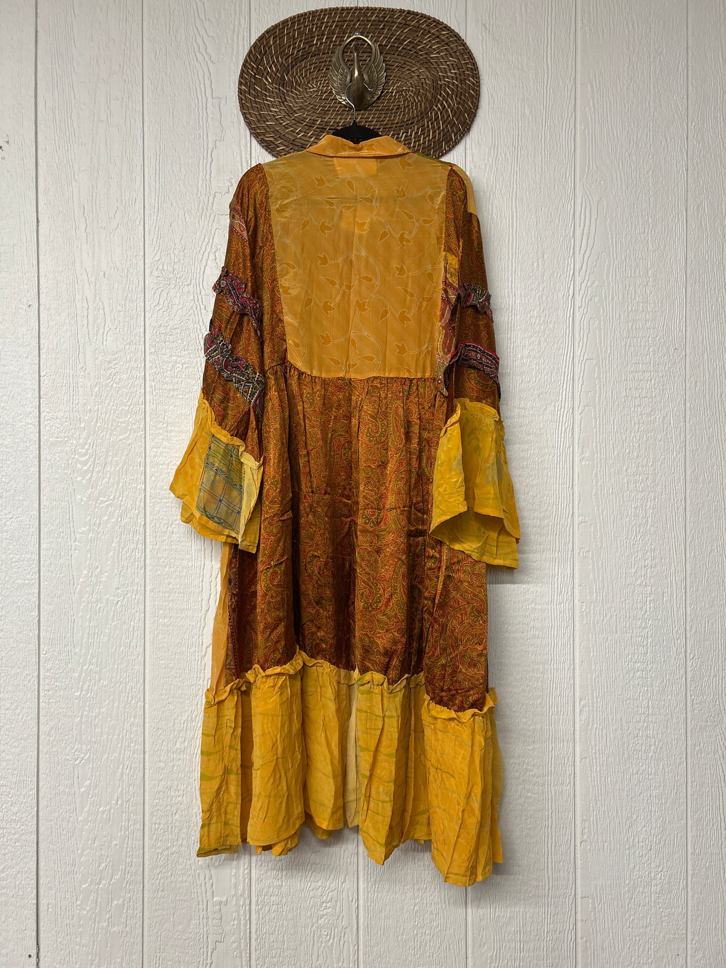 Crepe Sari Rhiannon Duster Dress 0226 120