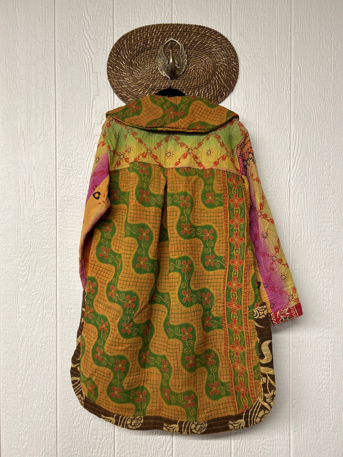 Fine Kantha Drifter Coat 1026 101