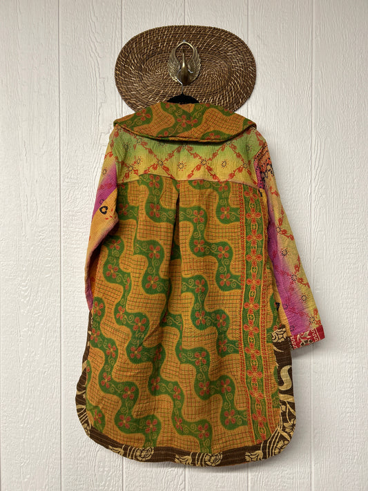 Fine Kantha Drifter Coat 1026 101