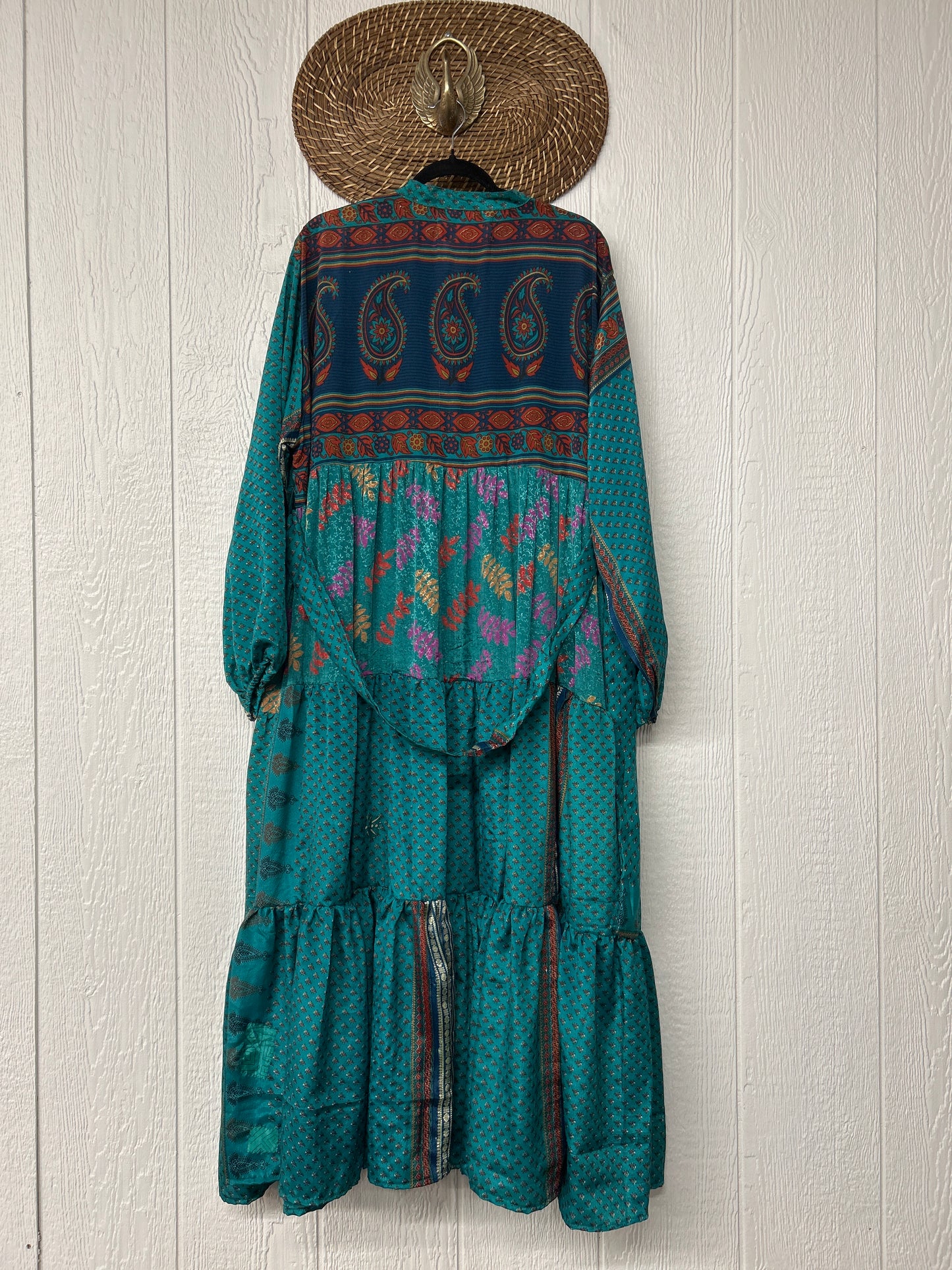 Rasgulla Sari Luminous Maxi Dress 0226 032