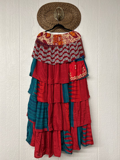 Rasgulla Sari Venus Ruffle Maxi 1125 095