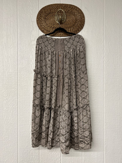 Monarch Maxi Skirt 1025 058