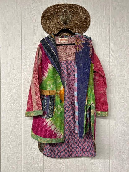 Fine Kantha Drifter Coat 1026 197