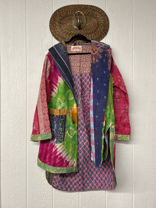 Fine Kantha Drifter Coat 1026 197
