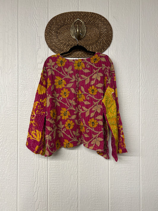 Pareo Kantha Wanderer Pocket Crop Top 0226 229